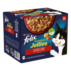 Felix Sensations Jellies multipack Lahodný výber v želé 24 x 85 g