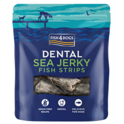 FISH4DOGS dentlne pamlsky pre psov morsk ryba prky 100g