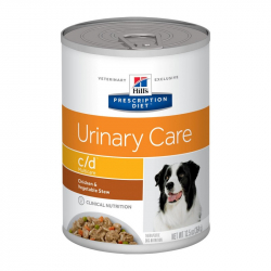 Hill's Diet c/d Urinary Care Kura & Zelenina konzerva pre psy 354 g
