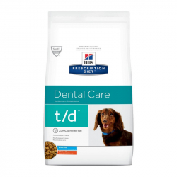 Hill's Diet t/d Mini Dental Care Kura granule pre psy 3 kg