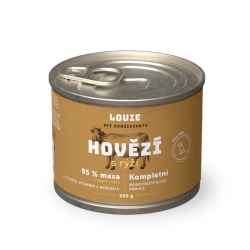 Konzerva LOUIE hovdzie s ryou 200g