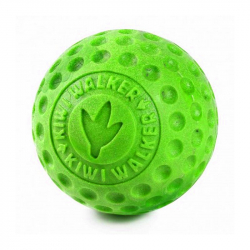 Kiwi Walker zelen lopta z TPR peny hraka pre psov 7,5 cm