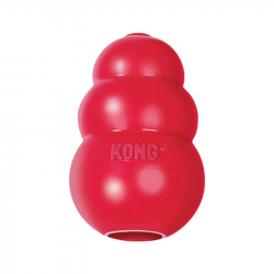 Kong classic červený granát S hračka pre psov