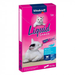 Vitakraft - Liquid Snack s lososom  - 6 x 15 g