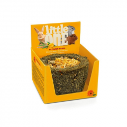 Little One miska s kvetmi pre hlodavce 140g