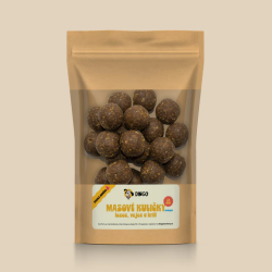 DINGO Msov guliky losos, vajce a krill 24 mm 150g