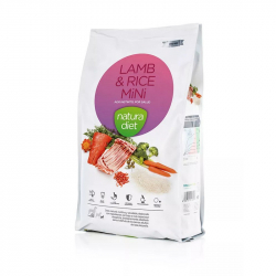 Natura Diet lamb & rice MINI granule pre malch psov 3 kg