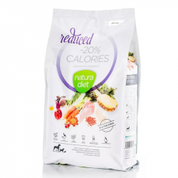 Natura Diet REDUCED -20% calories ditne granule pre psov  3 kg
