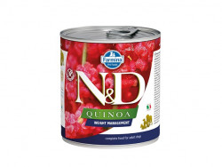 Farmina N&D dog QUINOA Weight management konzerva 285 g