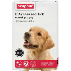Beaphar DIAZ antiparazitný obojok pre psov  – 65 cm