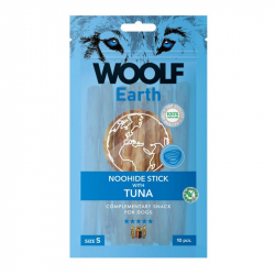 Pamlsok Woolf Dog Earth NOOHIDE S Stick with Tuna 90 g - 10 ks