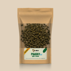 DINGO Peletky ryba s riasou bezlepkov 150g