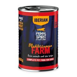 Primal Spirit Dog Iberian - Mediterranean Farm 400g
