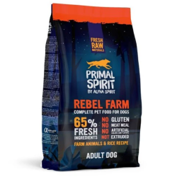 Primal Spirit Dog 65% Rebel Farm 1kg