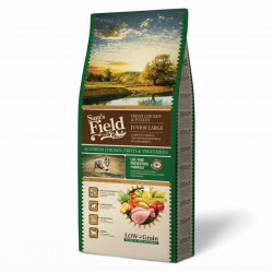 Sams field low grain junior large  Chicken & potato 13 kg