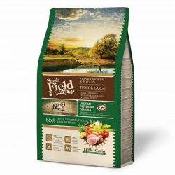 Sams field low grain junior large  Chicken & potato 2,5 kg