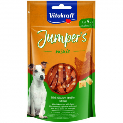 Vitakraft Jumpers minis kuracie psiky so syrom 80g