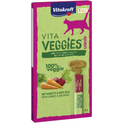 Vitakraft Cat Vita veggies Liquid Snack mrkva a cvikla 6x15g/90g