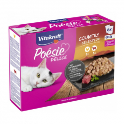 Vitakraft Poesie kapsiky multipack country selection v el 6 x 85 g