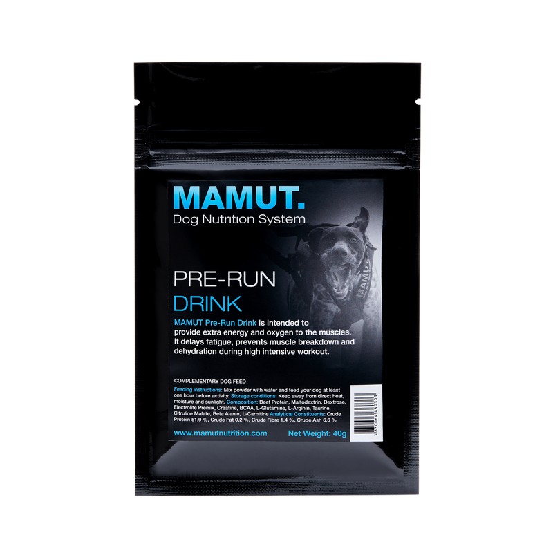 Mamut vzorka Pre-run drink prášok 50 g