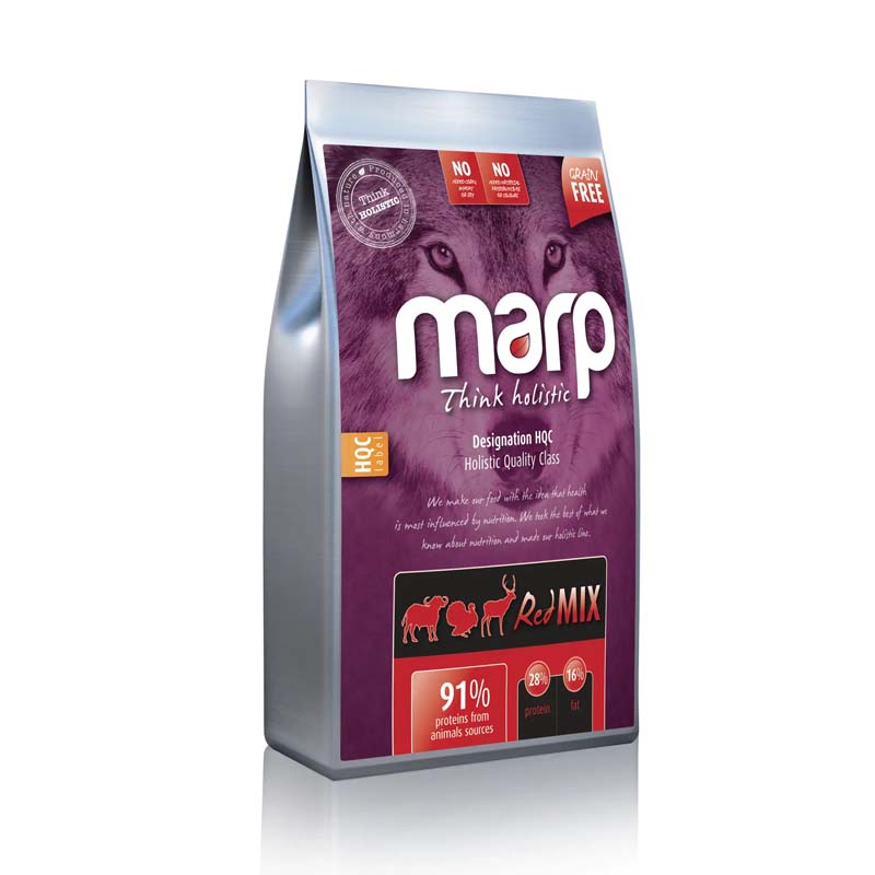 Marp Holistic Red Mix Grain Free 12 kg granule pre psov