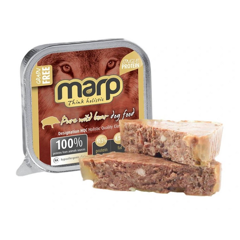Marp Pure Wild Boar vanička pre psov 100 g