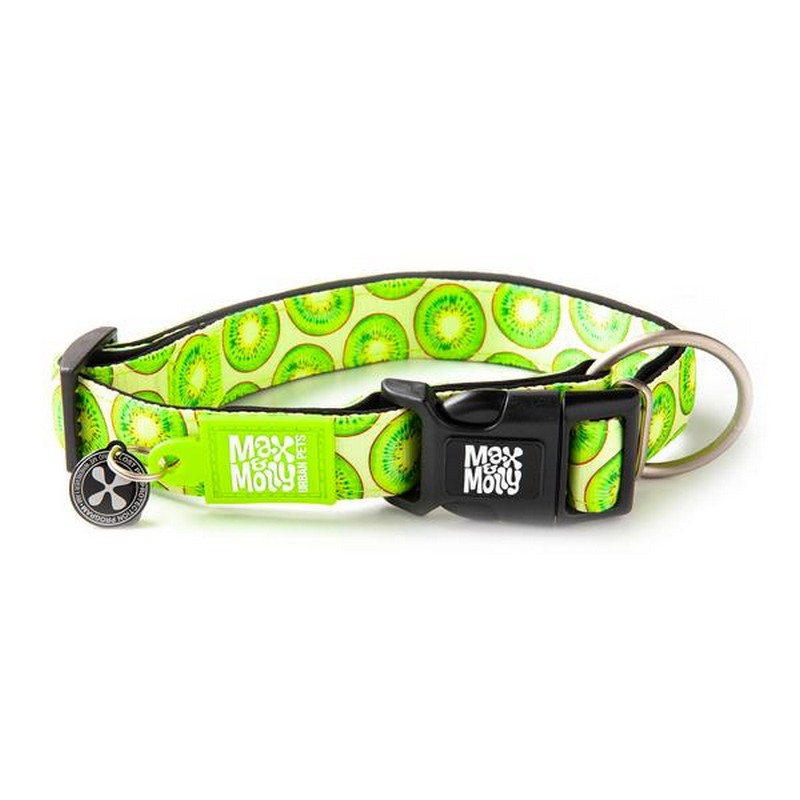 Max&Molly Smart ID obojok pre psov Kiwi veľkosť L