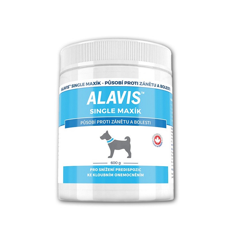 ALAVIS Single Maxík prášok pre psov 600 g