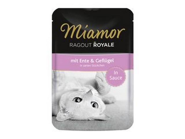 Miamor Ragout Royale - kapsička s kačacím a hydinovým mäsom v šťave - 100g