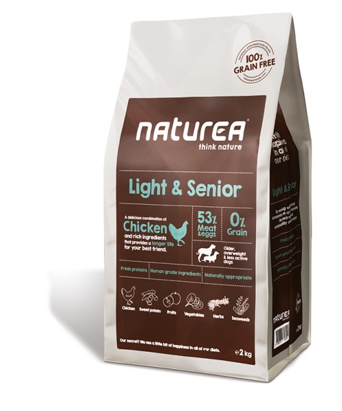 Naturea Light & Senior - 2 kg