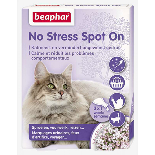 Beaphar No Stress Spot On pre mačky 1,2 ml (3x 0,4 ml)