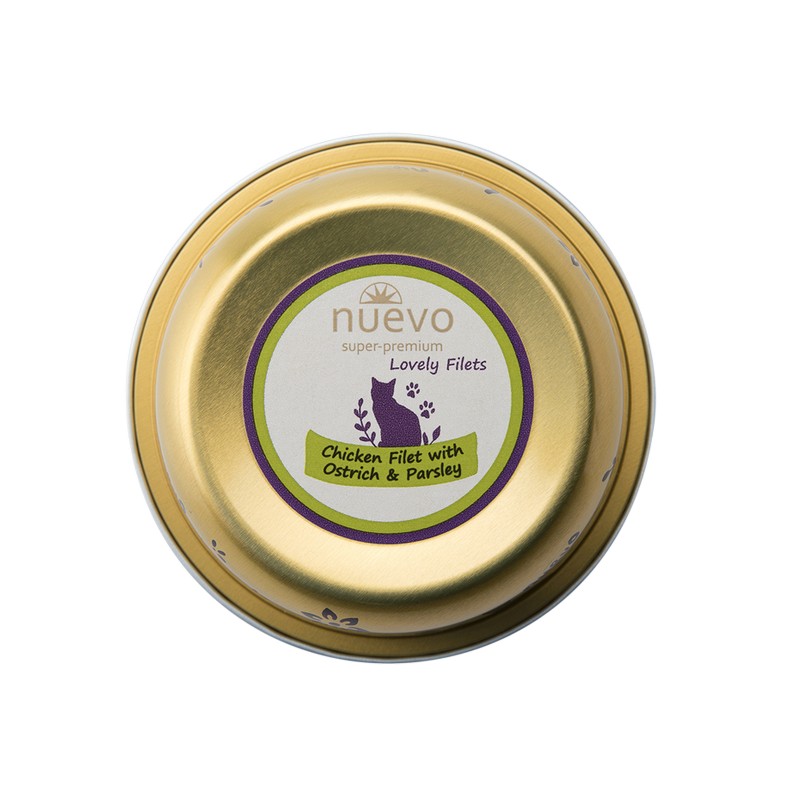 Nuevo chicken fillet with ostrich vanika pre maky 85 g