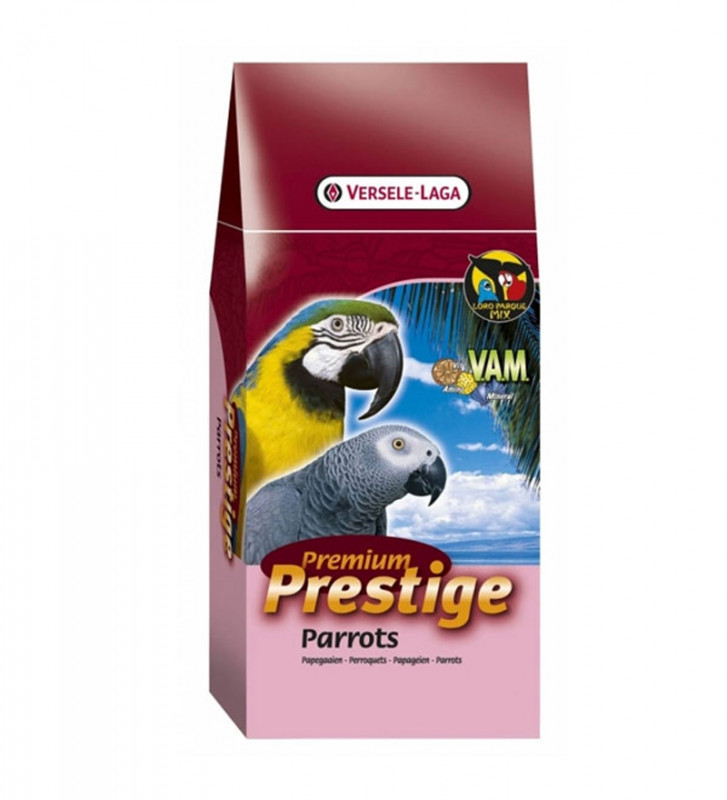 Krmivo pre veľké papagáje Prestige Premium Parrots 2,5kg VERSELE-LAGA
