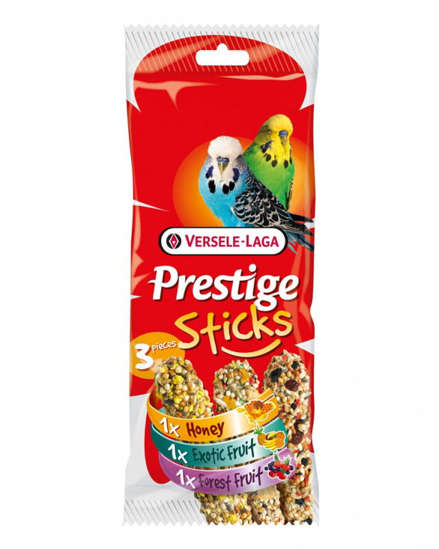 Versele-LAGA Prestige Sticks Budgies Triple Variety Pack 90 g