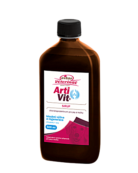 VITAR Veterinae Artivit sirup - 500ml