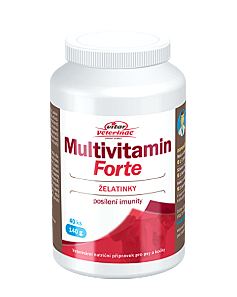 VITAR Veterinae Multivitamin Forte 40 ks 140 g