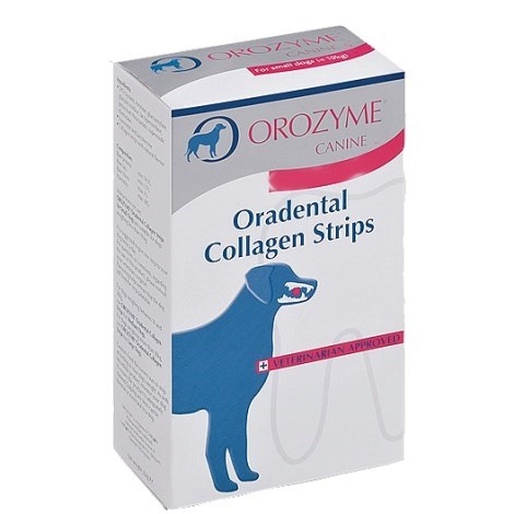 Orozyme oradental S dentálne žuvacie plátky s kolagénom pre psov 224 g