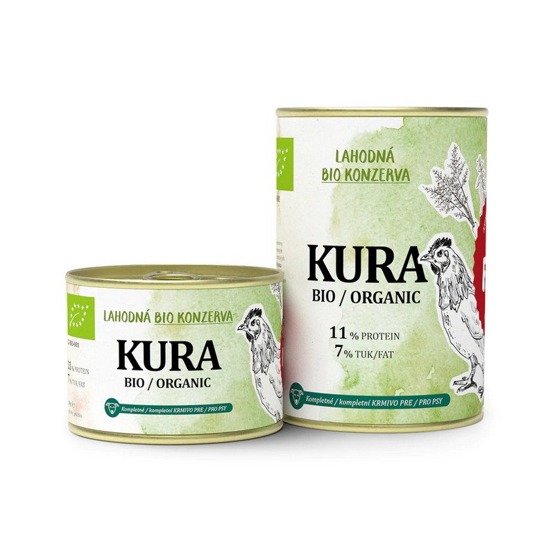 Pet Farm Family BIO konzerva pre psov kura 180g
