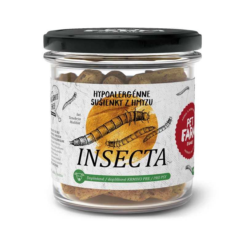 Pet Farm Family sušienky insecta 110 g