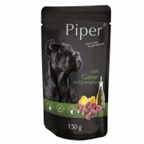 PIPER ADULT 150g kapsika pre dospelch psov zverina a tekvica