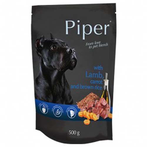 PIPER ADULT 500g kapsika pre psov jaha, mrkva a hned rya