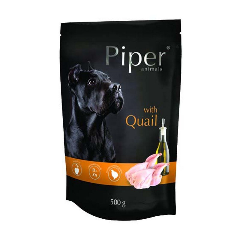 Piper Platinum Pure prepelica pre dospelch psov 500 g