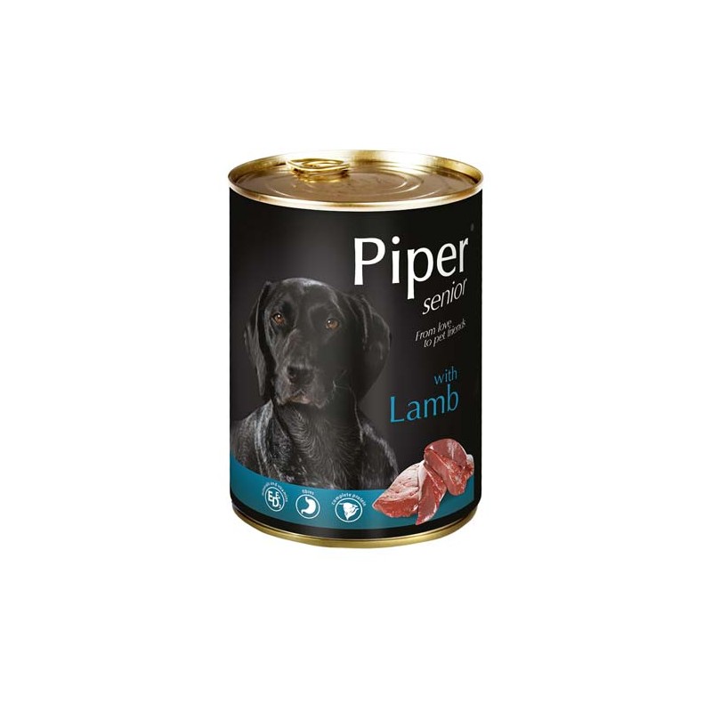 PIPER SENIOR jahňa konzerva pre psov seniorov 400 g