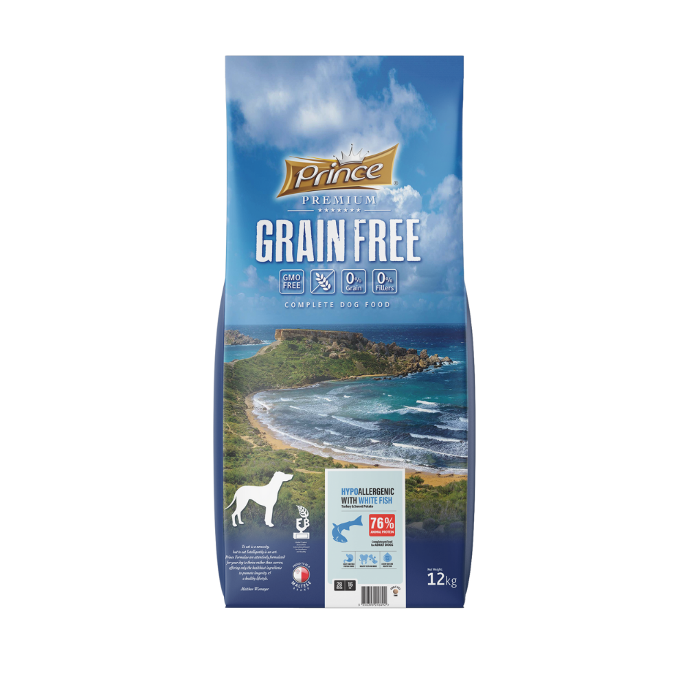 PRINCE HYPOALLERGENIC FISH, 12kg