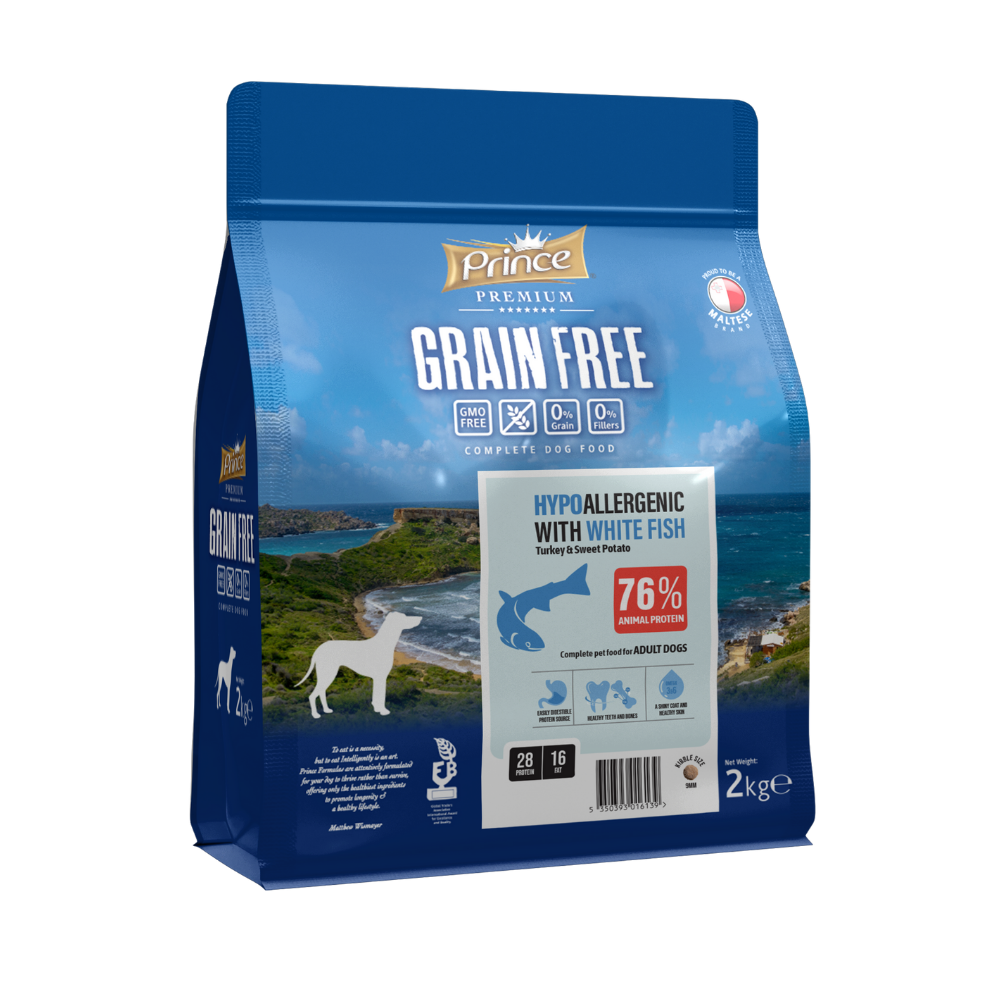 PRINCE HYPOALLERGENIC WITH FISH, 2kg