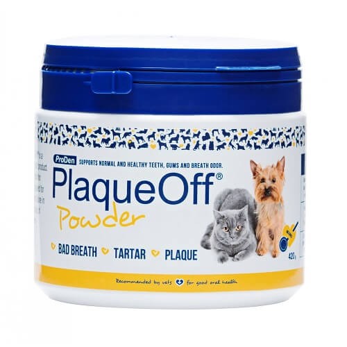 ProDen PlaqueOff prášok pre psov a mačky 420 g