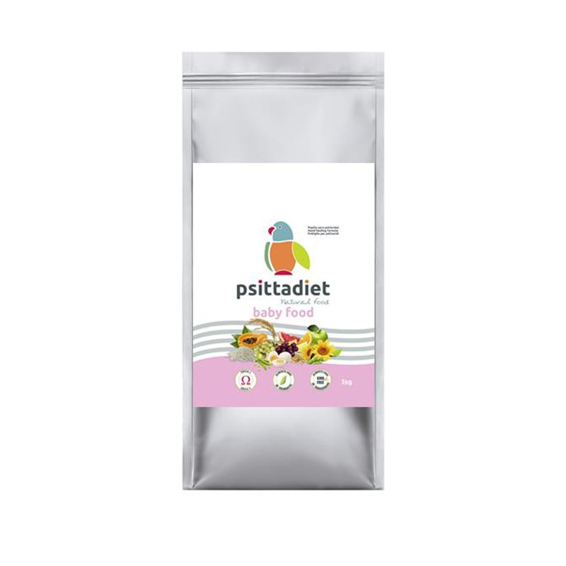 Psittadiet baby food krmivo pre vtky 3kg