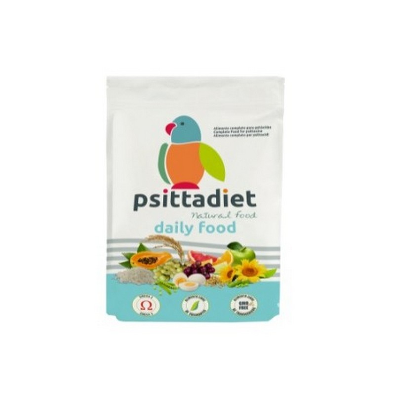 Psittadiet daily food krmivo pre vtky 900 g