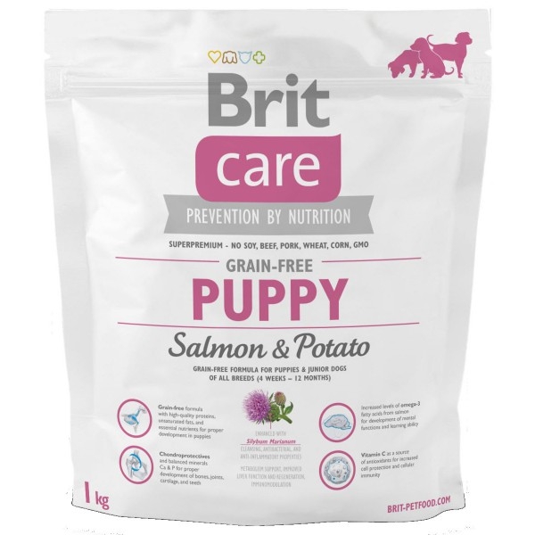 Brit Care Puppy All Breed Salmon & Potato - 1 kg