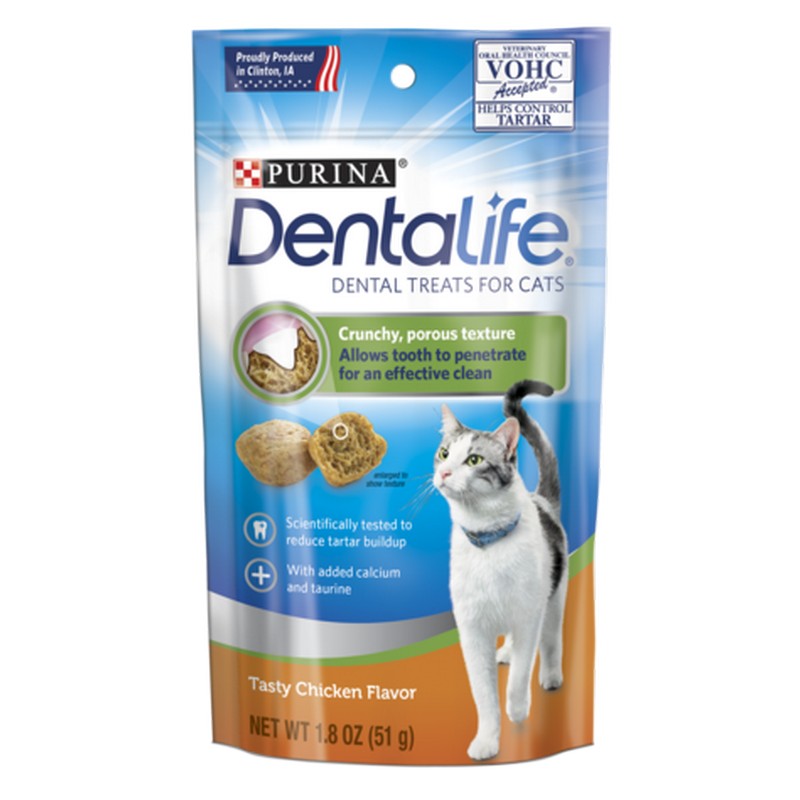 Purina Dentalife dentálne pochúťky pre mačky chicken 40 g